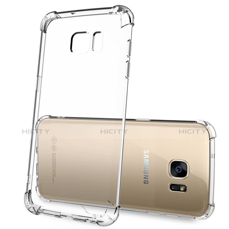 Housse Ultra Fine TPU Souple Transparente T05 pour Samsung Galaxy S7 Edge G935F Clair Plus