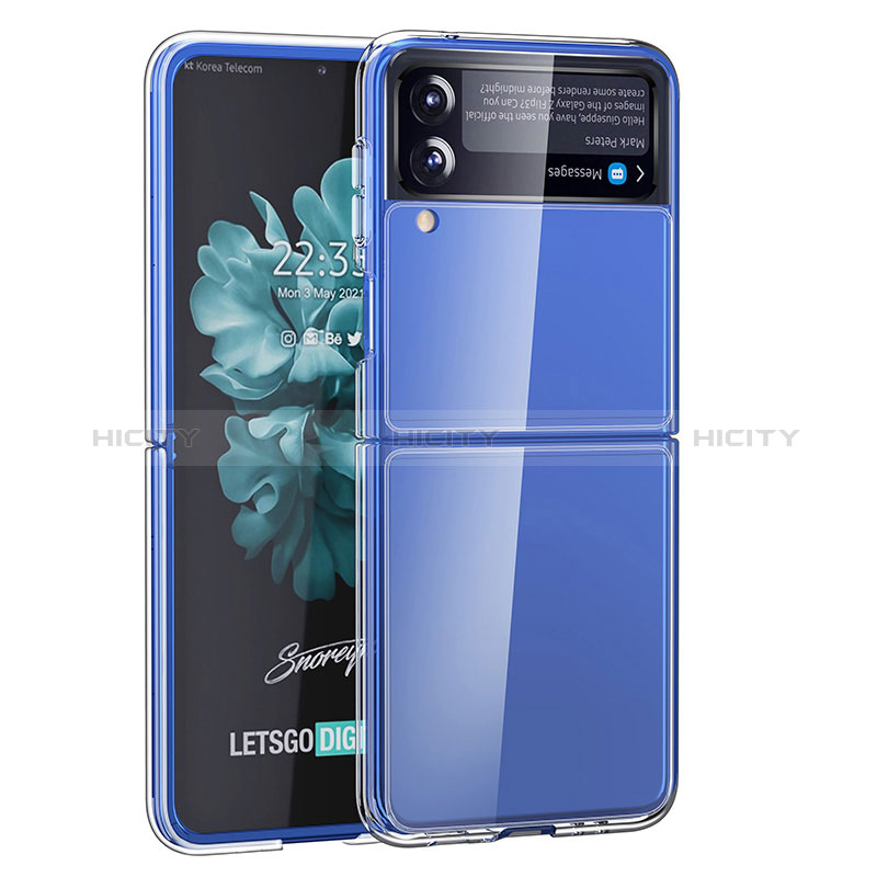 Housse Ultra Fine TPU Souple Transparente T05 pour Samsung Galaxy Z Flip3 5G Clair Plus