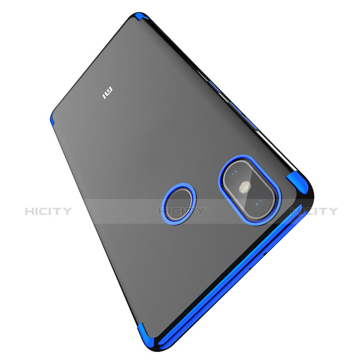 Housse Ultra Fine TPU Souple Transparente T05 pour Xiaomi Mi 6X Bleu Plus