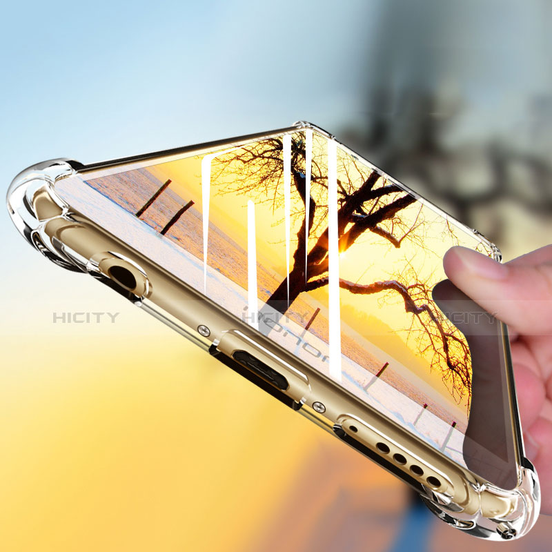 Housse Ultra Fine TPU Souple Transparente T06 pour Huawei Honor 7X Clair Plus