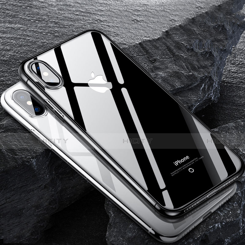 Housse Ultra Fine TPU Souple Transparente T07 pour Apple iPhone X Clair Plus