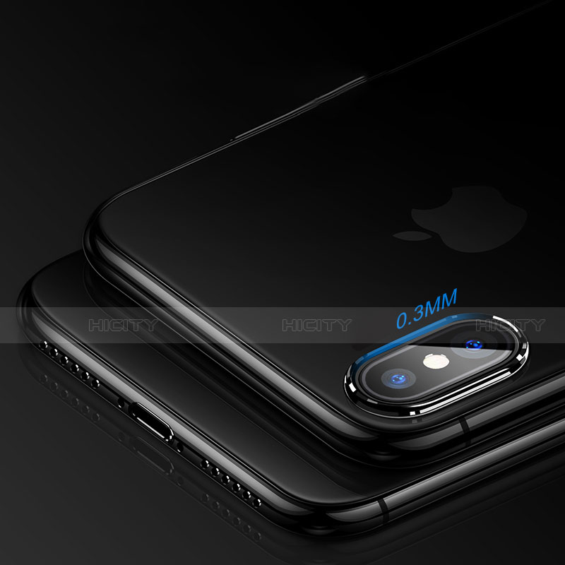 Housse Ultra Fine TPU Souple Transparente T07 pour Apple iPhone X Clair Plus