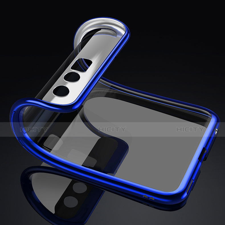 Housse Ultra Fine TPU Souple Transparente T07 pour Huawei Honor 9 Premium Bleu Plus