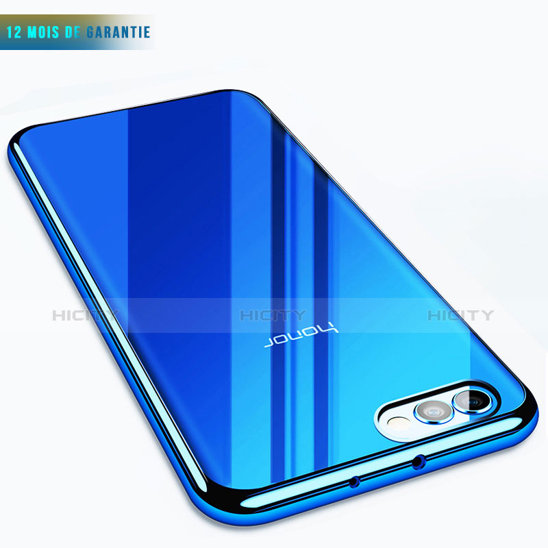 Housse Ultra Fine TPU Souple Transparente T07 pour Huawei Honor View 10 Bleu Plus