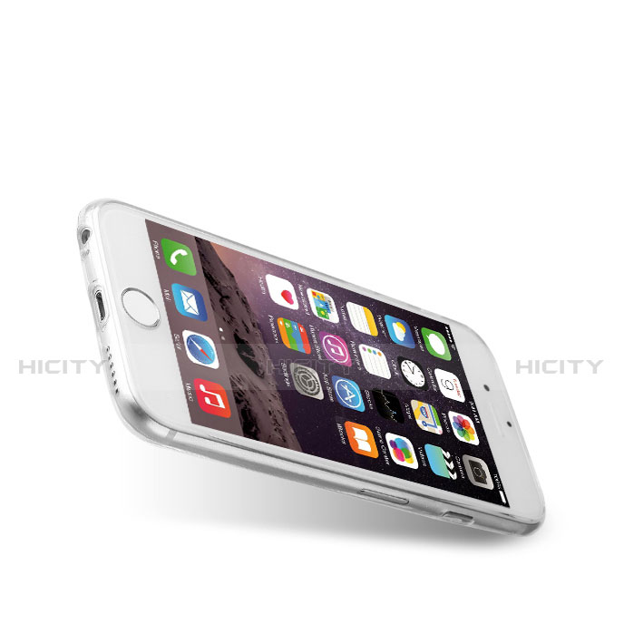Housse Ultra Fine TPU Souple Transparente T09 pour Apple iPhone 6S Clair Plus