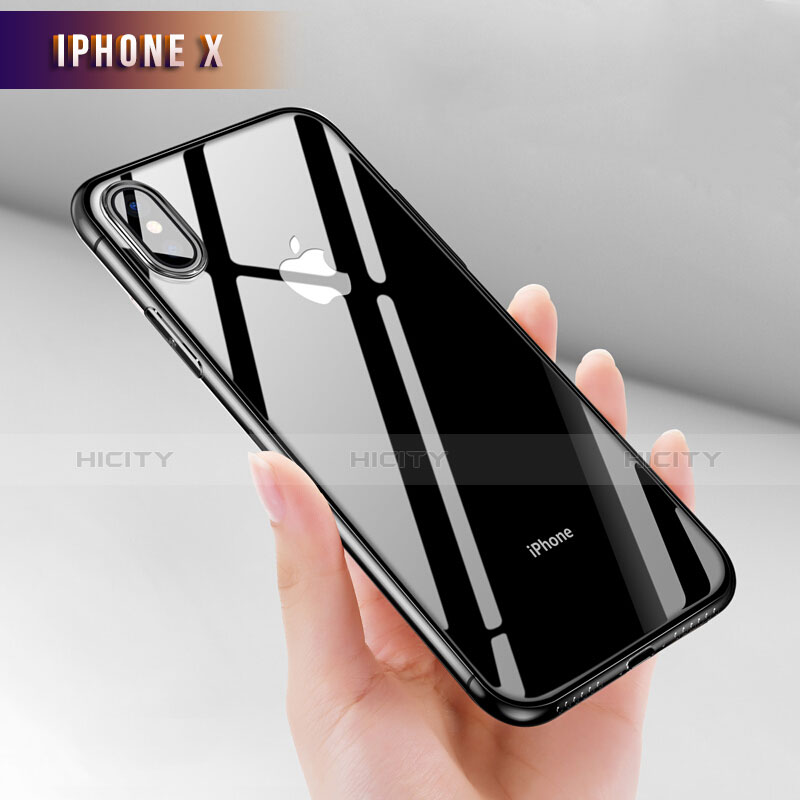 Housse Ultra Fine TPU Souple Transparente T12 pour Apple iPhone Xs Clair Plus