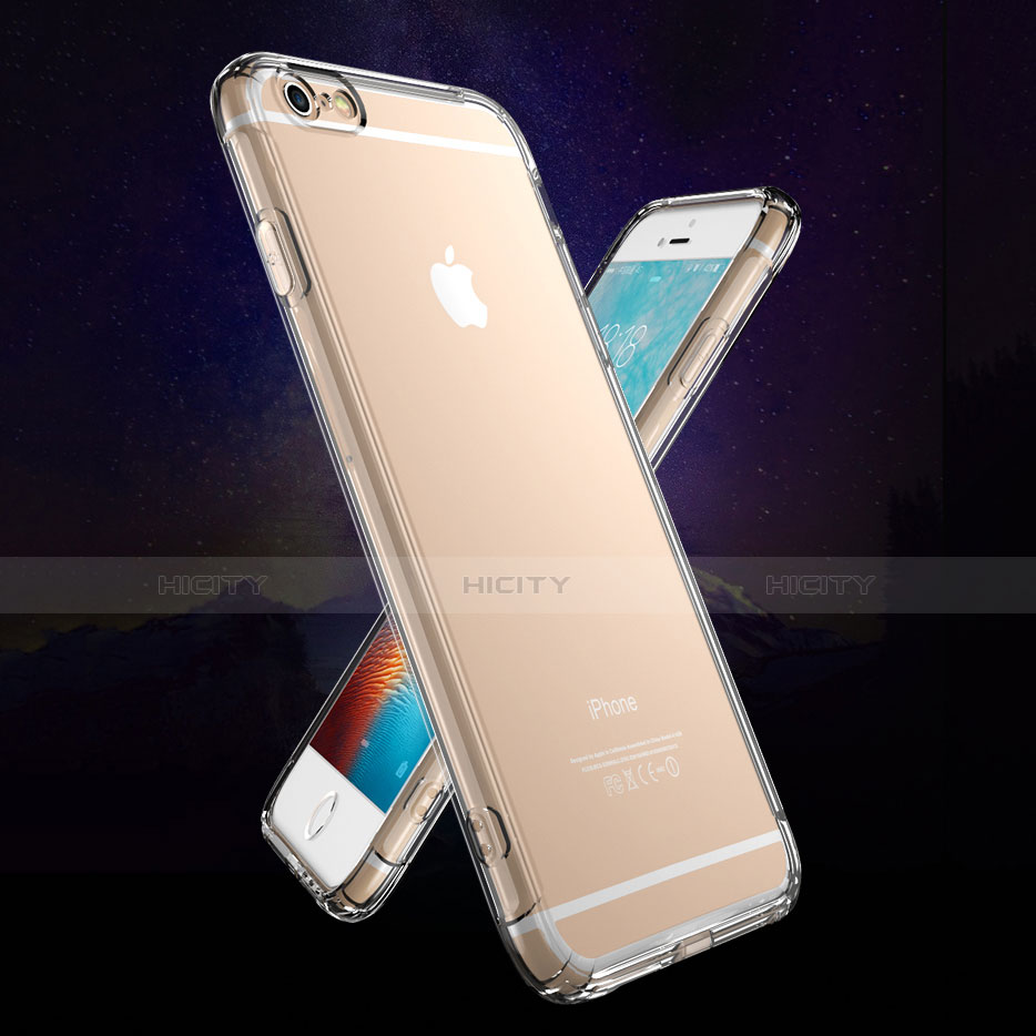 Housse Ultra Fine TPU Souple Transparente T15 pour Apple iPhone 6S Clair Plus