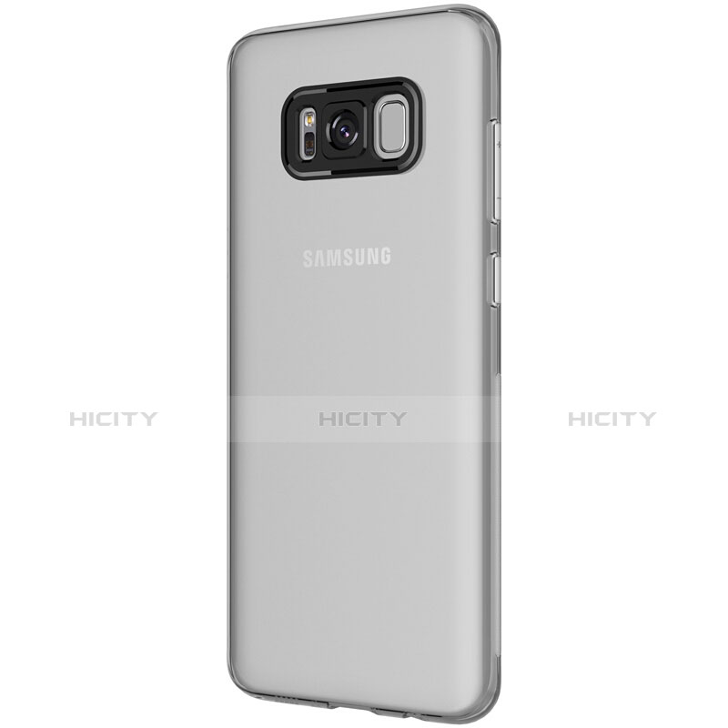 Housse Ultra Fine TPU Souple Transparente T15 pour Samsung Galaxy S8 Gris Plus