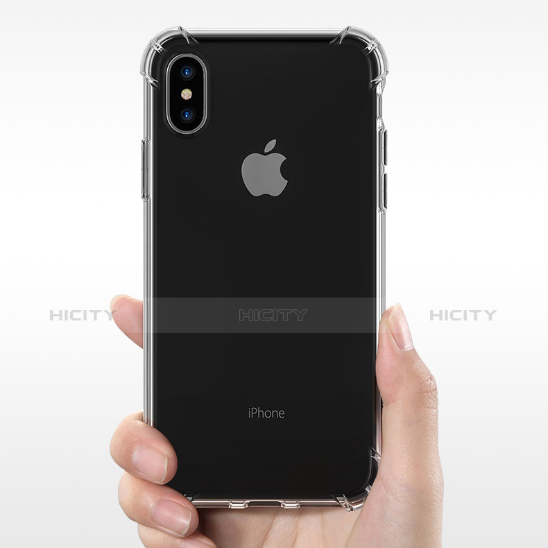 Housse Ultra Fine TPU Souple Transparente T21 pour Apple iPhone X Clair Plus