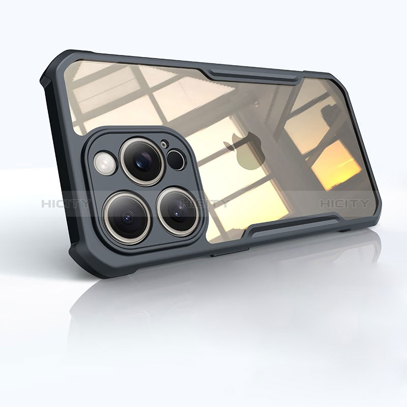 Housse Ultra Fine TPU Souple Transparente XD1 pour Apple iPhone 14 Pro Max Noir Plus
