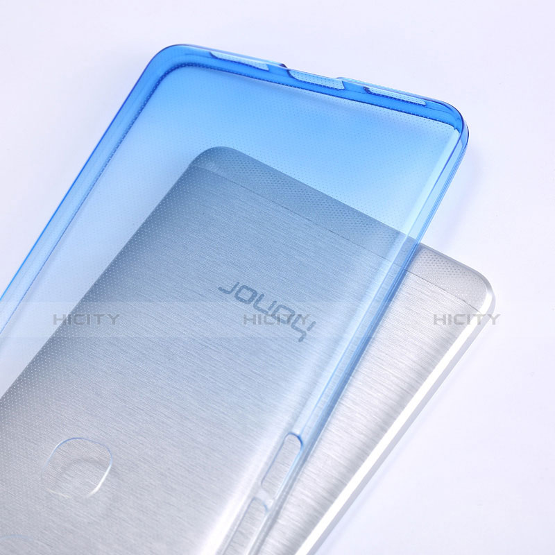 Housse Ultra Fine Transparente Souple Degrade pour Huawei GR5 Bleu Ciel Plus