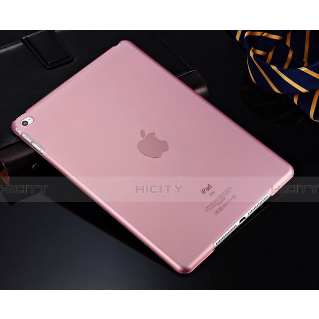 Housse Ultra Slim Mat Rigide Transparente pour Apple iPad Air Rose Plus