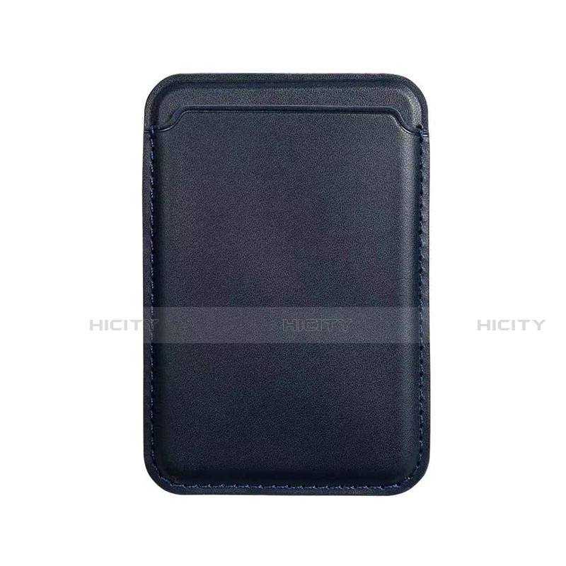 Luxe Cuir Portefeuille avec Mag-Safe Magnetic Magnetique pour Apple iPhone 12 Mini Bleu Royal Plus