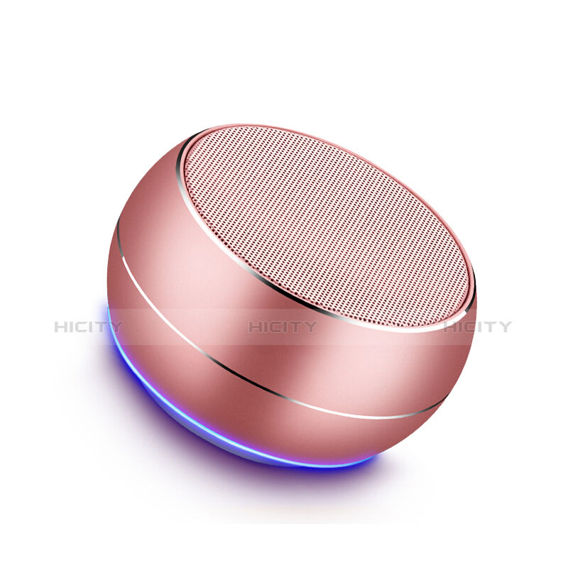 Mini Haut Parleur Enceinte Portable Sans Fil Bluetooth Haut-Parleur Or Rose Plus
