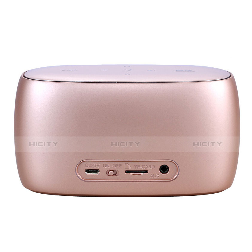 Mini Haut Parleur Enceinte Portable Sans Fil Bluetooth Haut-Parleur S06 Or Plus