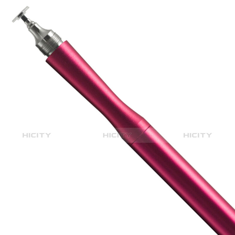 Stylet Tactile Ecran Haute Precision de Stylo Dessin Universel P13 Rose Rouge Plus