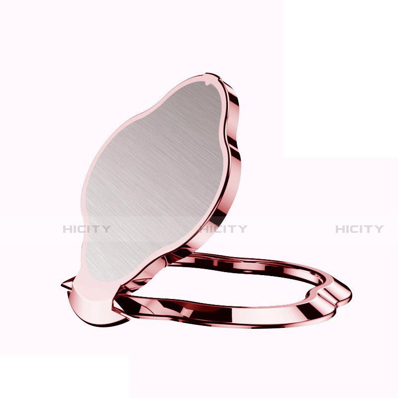 Support Bague Anneau Support Telephone Magnetique Universel H11 Or Rose Plus
