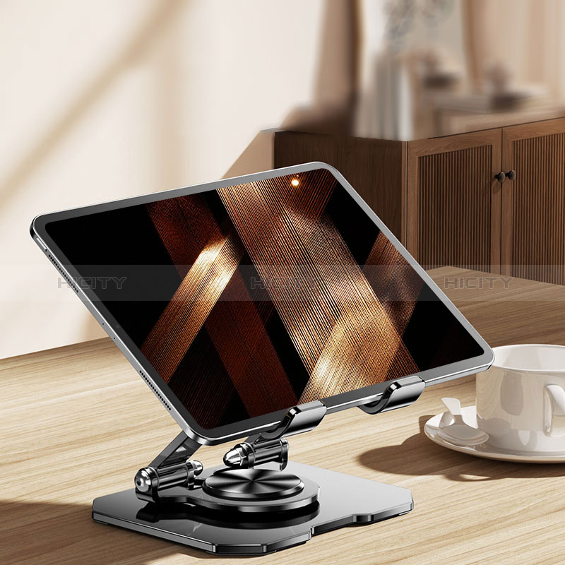 Support de Bureau Support Tablette Flexible Universel Pliable Rotatif 360 D12 pour Apple iPad 10.2 (2020) Noir Plus