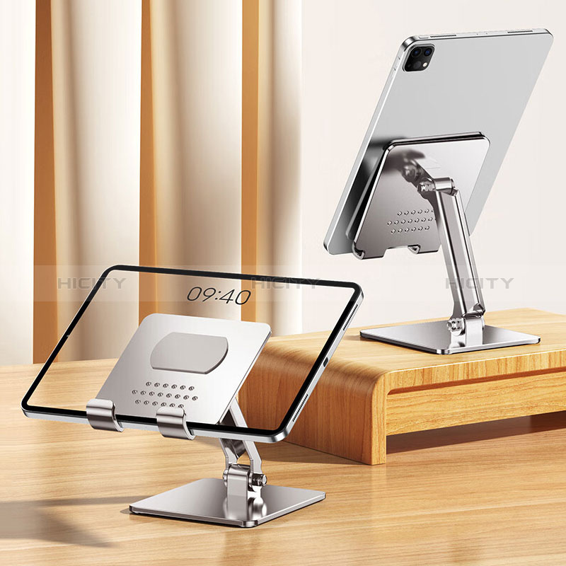 Support de Bureau Support Tablette Flexible Universel Pliable Rotatif 360 F01 pour Apple iPad Pro 12.9 Plus