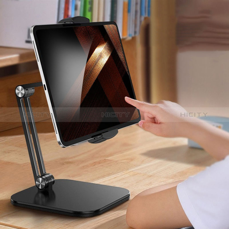 Support de Bureau Support Tablette Flexible Universel Pliable Rotatif 360 F03 pour Microsoft Surface Pro 4 Plus