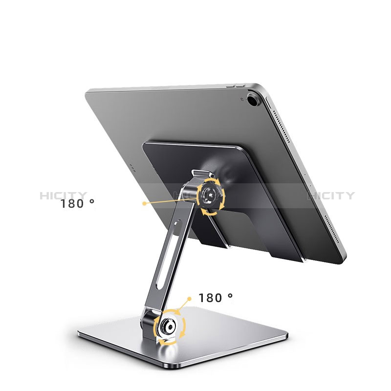 Support de Bureau Support Tablette Flexible Universel Pliable Rotatif 360 F05 pour Apple iPad Pro 12.9 (2020) Plus