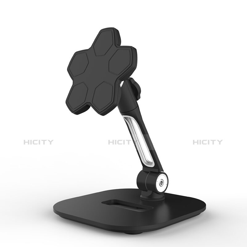 Support de Bureau Support Tablette Flexible Universel Pliable Rotatif 360 H03 pour Apple iPad Mini 2 Noir Plus