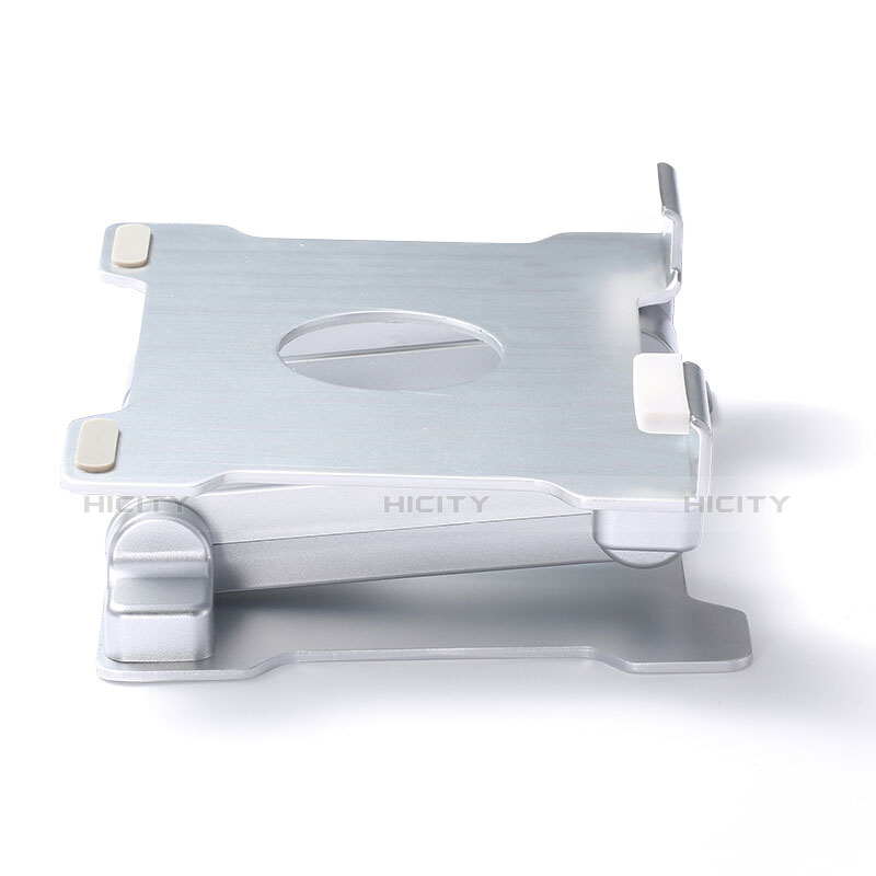 Support de Bureau Support Tablette Flexible Universel Pliable Rotatif 360 H09 pour Huawei MatePad Blanc Plus