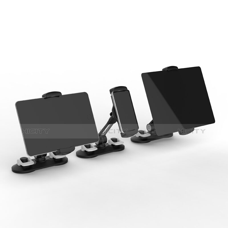 Support de Bureau Support Tablette Flexible Universel Pliable Rotatif 360 H11 pour Apple iPad New Air (2019) 10.5 Noir Plus