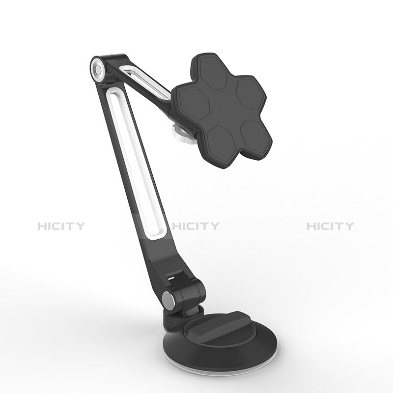Support de Bureau Support Tablette Flexible Universel Pliable Rotatif 360 H14 pour Apple iPad Mini 4 Noir Plus