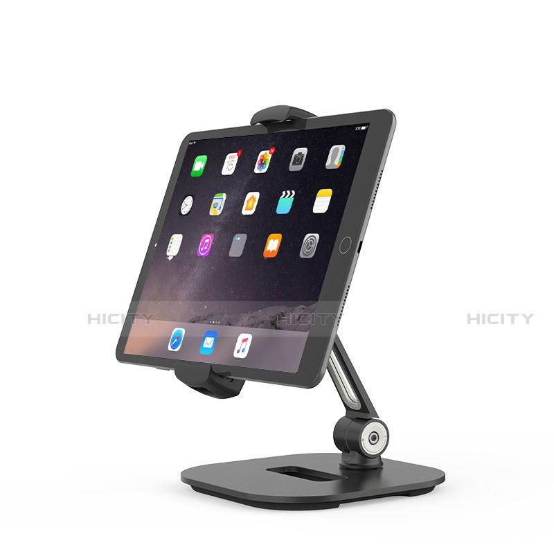 Support de Bureau Support Tablette Flexible Universel Pliable Rotatif 360 K02 pour Apple iPad Air 3 Noir Plus