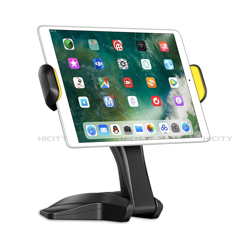 Support de Bureau Support Tablette Flexible Universel Pliable Rotatif 360 K03 pour Apple iPad 4 Noir Plus