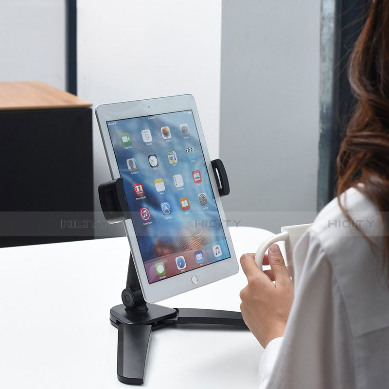 Support de Bureau Support Tablette Flexible Universel Pliable Rotatif 360 K08 pour Apple iPad 3 Plus