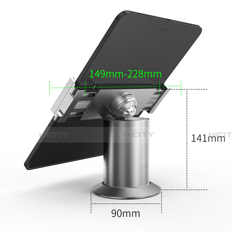 Support de Bureau Support Tablette Flexible Universel Pliable Rotatif 360 K12 pour Asus Transformer Book T300 Chi Plus