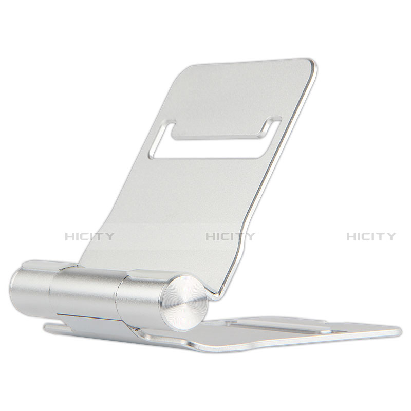 Support de Bureau Support Tablette Flexible Universel Pliable Rotatif 360 K14 pour Apple iPad Air Argent Plus