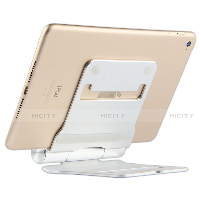 Support de Bureau Support Tablette Flexible Universel Pliable Rotatif 360 K14 pour Apple iPad Pro 12.9 (2018) Argent Plus