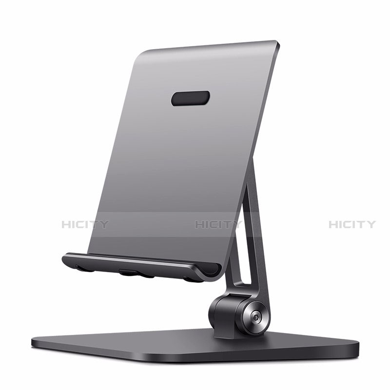 Support de Bureau Support Tablette Flexible Universel Pliable Rotatif 360 K17 pour Apple iPad Air Gris Fonce Plus
