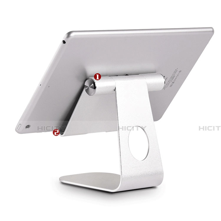 Support de Bureau Support Tablette Flexible Universel Pliable Rotatif 360 K23 pour Apple New iPad 9.7 (2018) Plus
