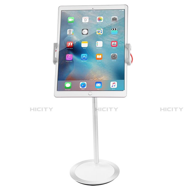 Support de Bureau Support Tablette Flexible Universel Pliable Rotatif 360 K27 pour Apple iPad Mini 4 Blanc Plus