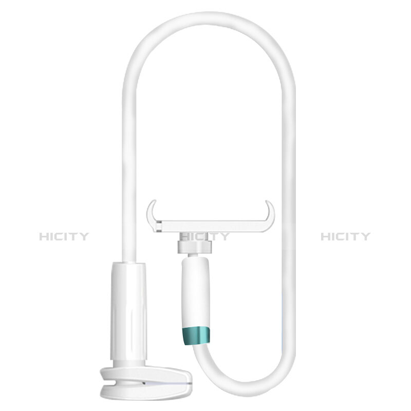 Support de Bureau Support Tablette Flexible Universel Pliable Rotatif 360 pour Huawei Honor Pad 5 8.0 Blanc Plus