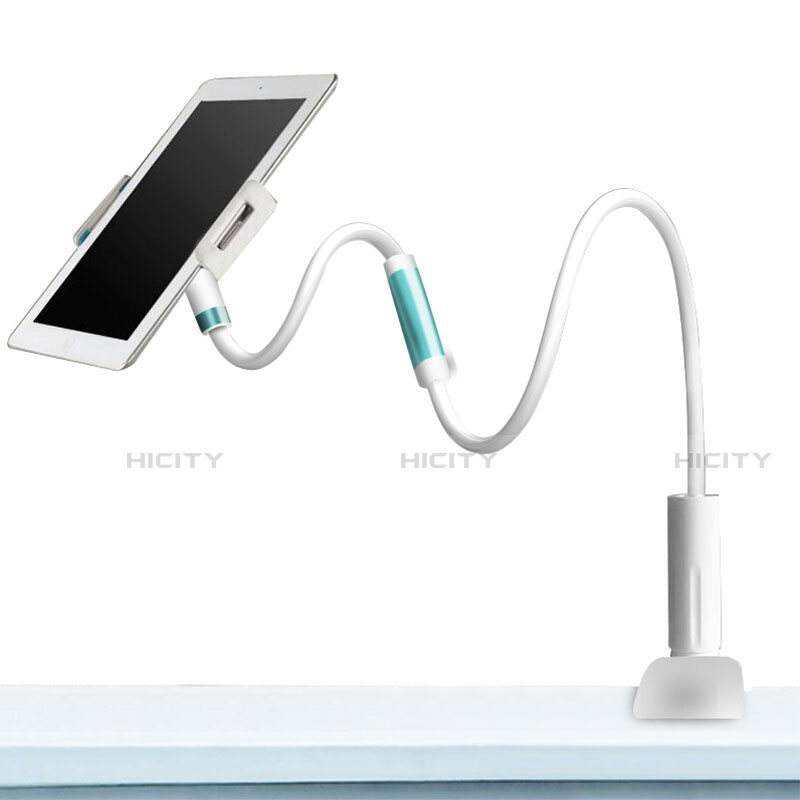 Support de Bureau Support Tablette Flexible Universel Pliable Rotatif 360 pour Samsung Galaxy Note 10.1 2014 SM-P600 Blanc Plus
