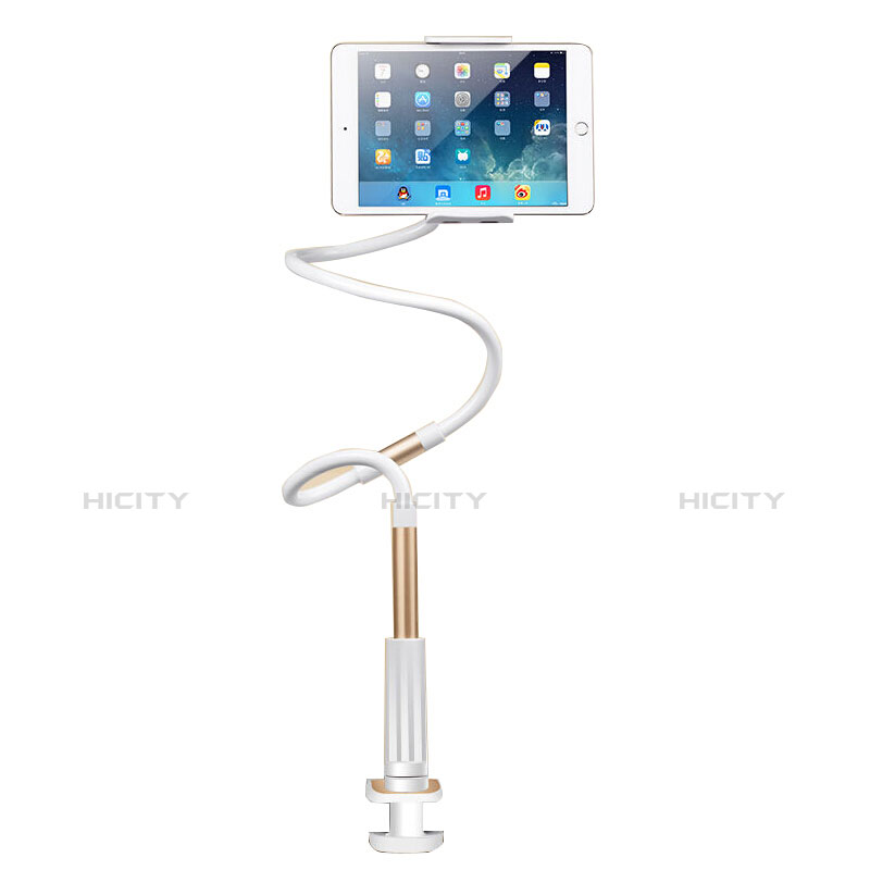 Support de Bureau Support Tablette Flexible Universel Pliable Rotatif 360 T33 pour Apple iPad Pro 12.9 (2018) Or Plus