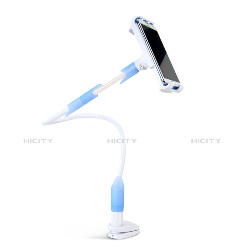 Support de Bureau Support Tablette Flexible Universel Pliable Rotatif 360 T41 pour Apple iPad Mini 2 Bleu Ciel Plus