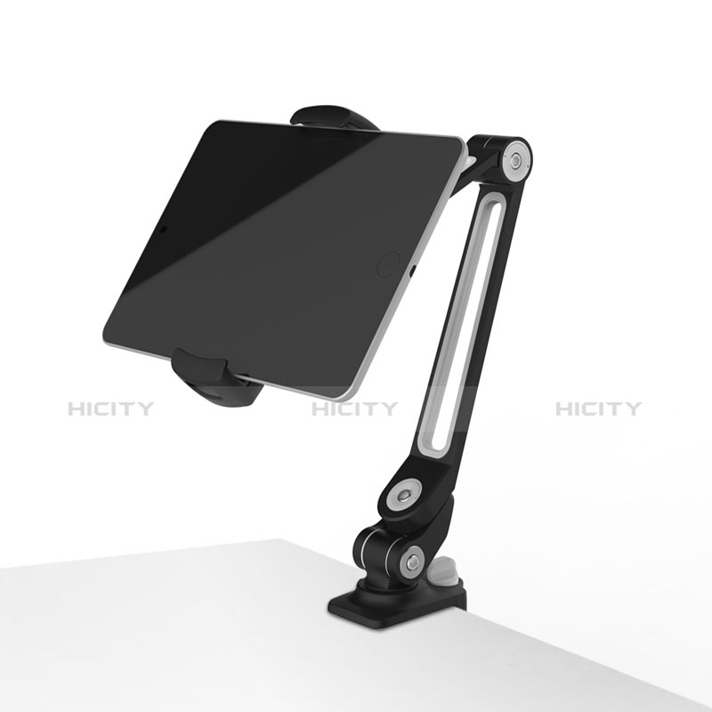 Support de Bureau Support Tablette Flexible Universel Pliable Rotatif 360 T43 pour Samsung Galaxy Tab A6 10.1 SM-T580 SM-T585 Noir Plus