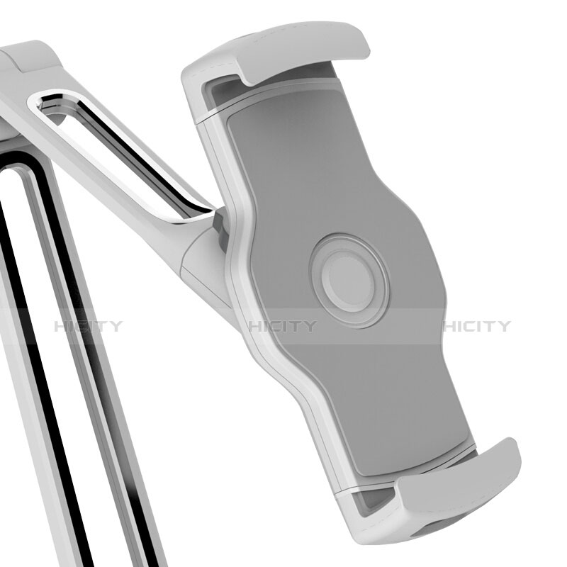 Support de Bureau Support Tablette Flexible Universel Pliable Rotatif 360 T43 pour Xiaomi Mi Pad Argent Plus