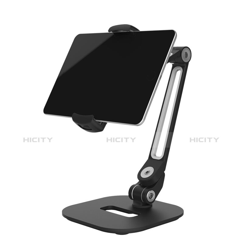 Support de Bureau Support Tablette Flexible Universel Pliable Rotatif 360 T44 pour Amazon Kindle 6 inch Noir Plus