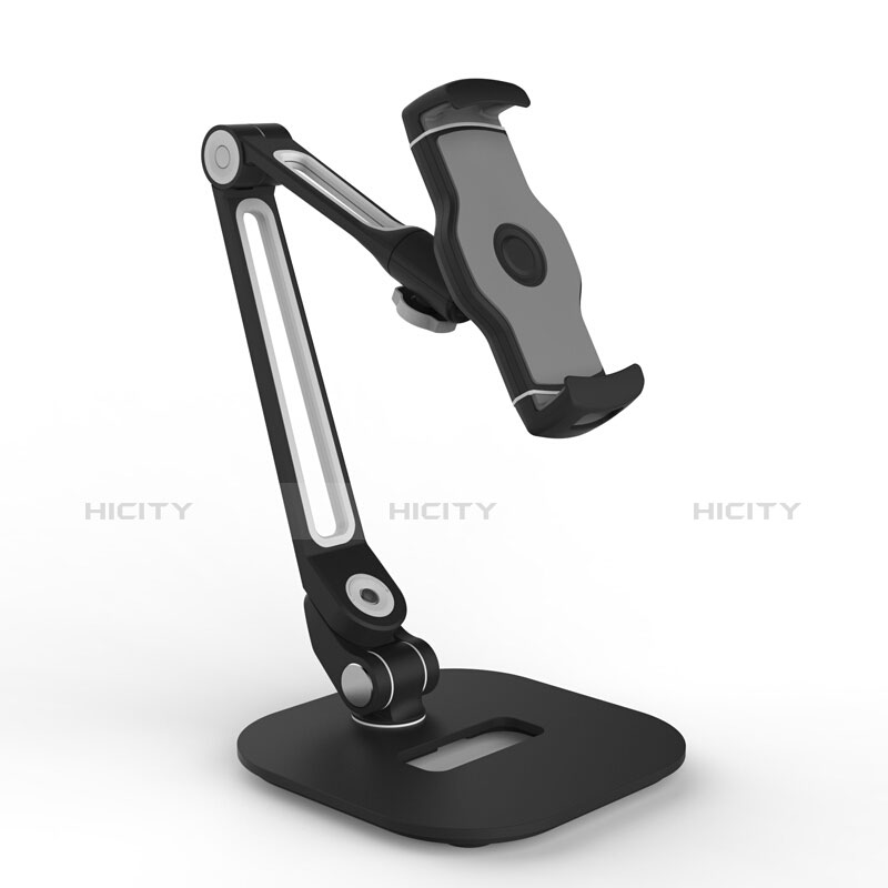Support de Bureau Support Tablette Flexible Universel Pliable Rotatif 360 T44 pour Apple iPad 4 Noir Plus