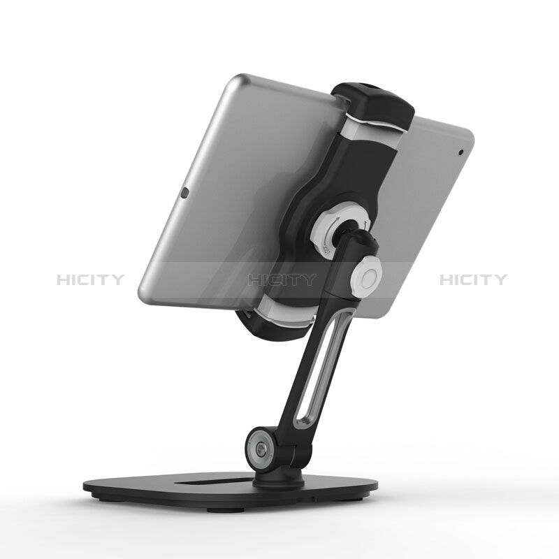 Support de Bureau Support Tablette Flexible Universel Pliable Rotatif 360 T47 pour Apple iPad Air 5 10.9 (2022) Noir Plus