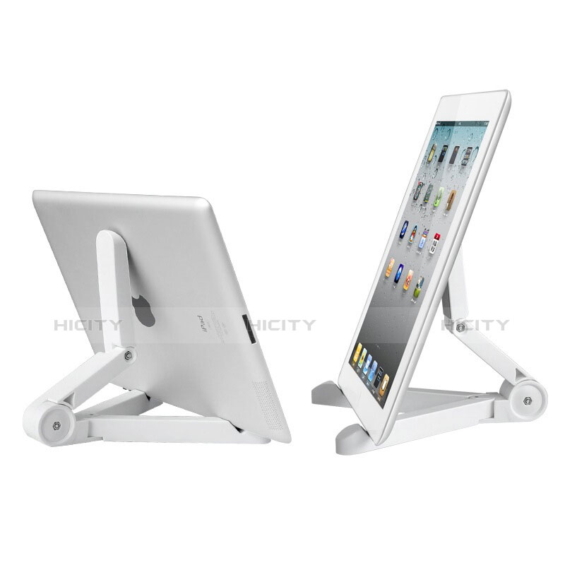 Support de Bureau Support Tablette Universel T23 pour Apple iPad Mini 3 Blanc Plus