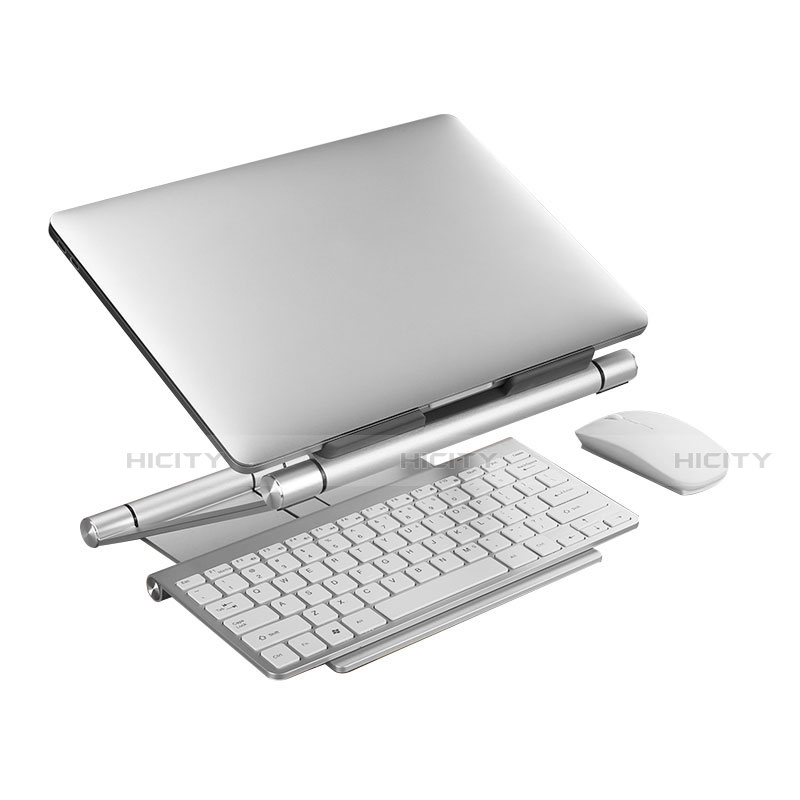 Support Ordinateur Portable Universel K01 pour Apple MacBook Pro 13 pouces Argent Plus