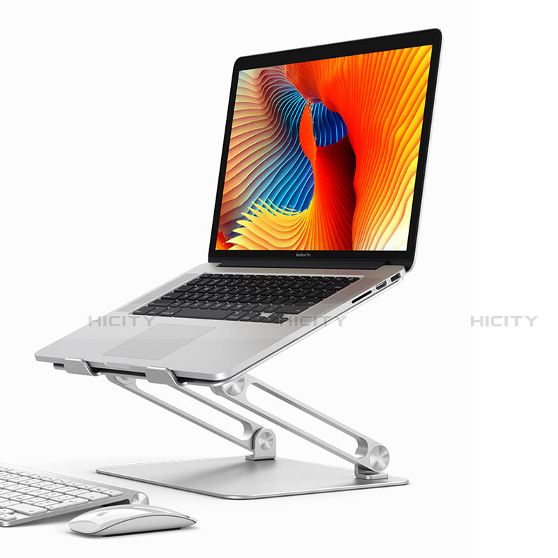 Support Ordinateur Portable Universel K02 pour Apple MacBook Air 11 pouces Argent Plus